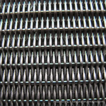 316L Tissu de maille en métaux en acier inoxydable 316L